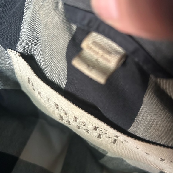 Burberry detachable hooded only men’s puffer jacket sz large euc - Picture 3 of 9